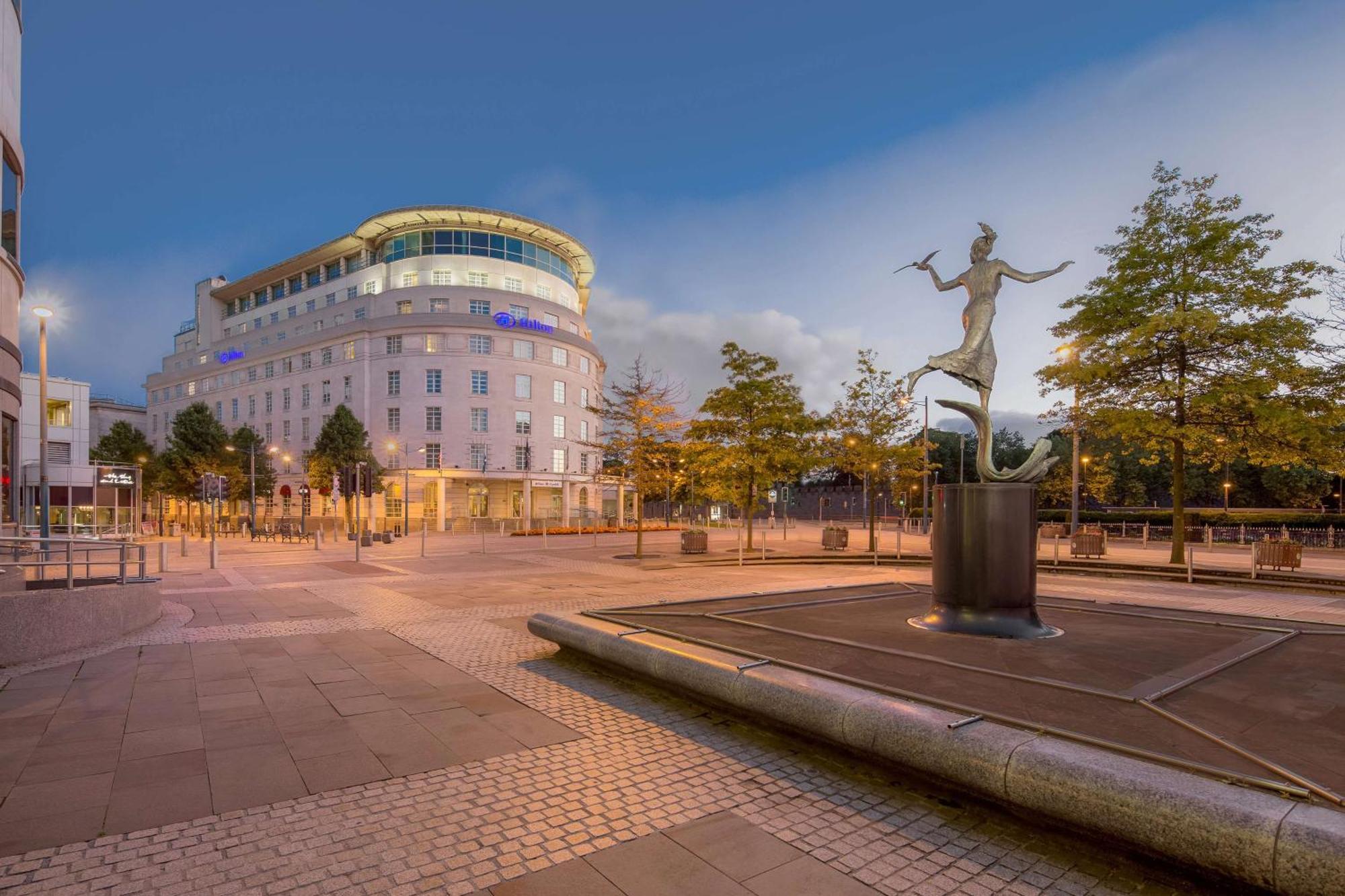 Hilton Cardiff Hotel Exterior foto